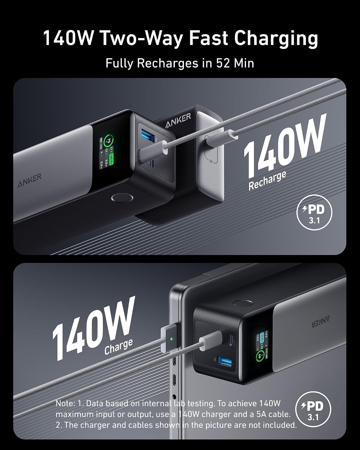 Anker 737 Power Bank 24,000mAh